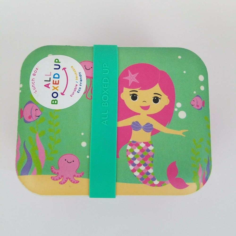 MERMAID Print Cute Kid's Lunch Box